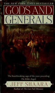 Cover of Gods and Generals: A Novel of the Civil War