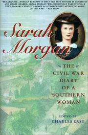 Cover of Sarah Morgan: The Civil War Diary of a Southern Woman