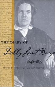 Cover of The Diary of Dolly Lunt Burge, 1848–1879