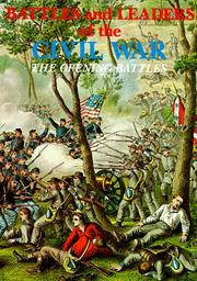 Cover of Battles and Leaders of the Civil War, Vol. 1: The Opening Battles